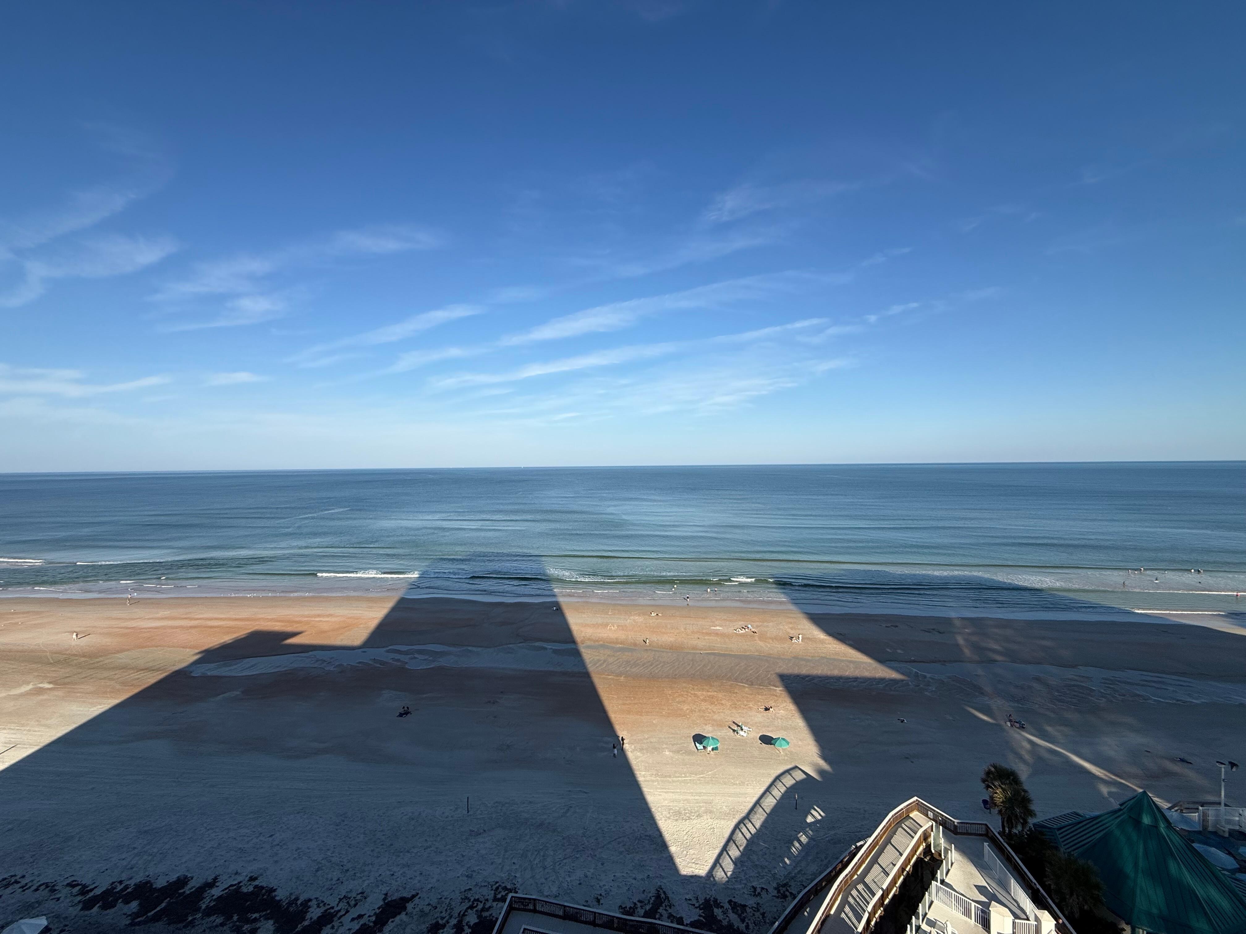 Ocean front view was awesome 