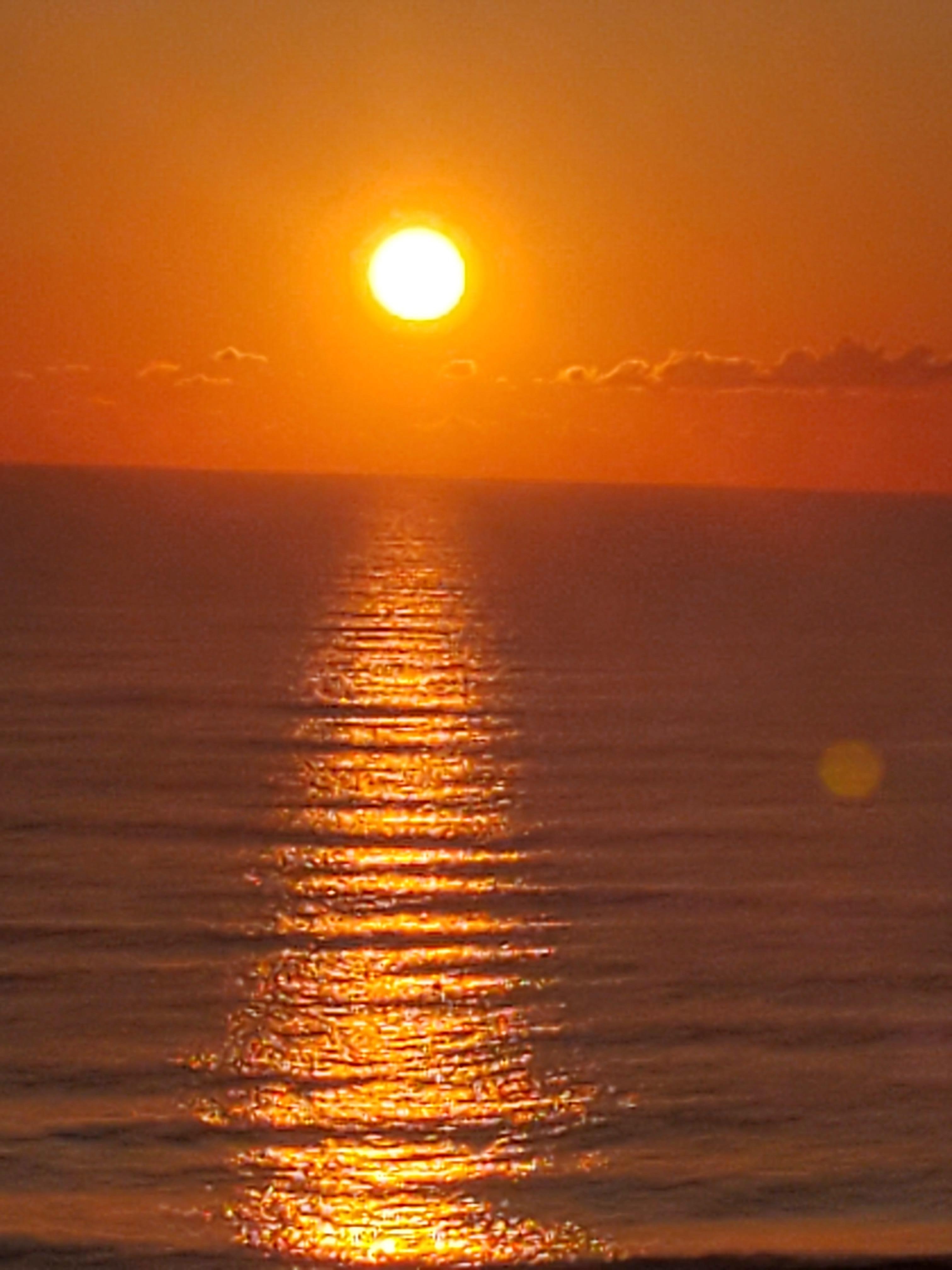 Morning sun rise