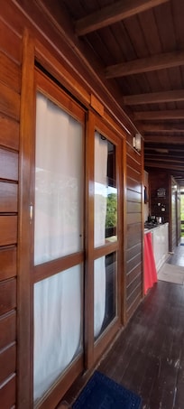 Suíte Armação perfeita e com muita privacidade.