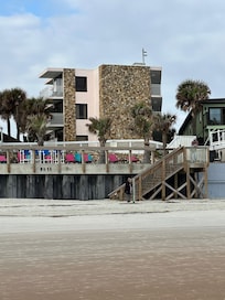 Hotel from the beach