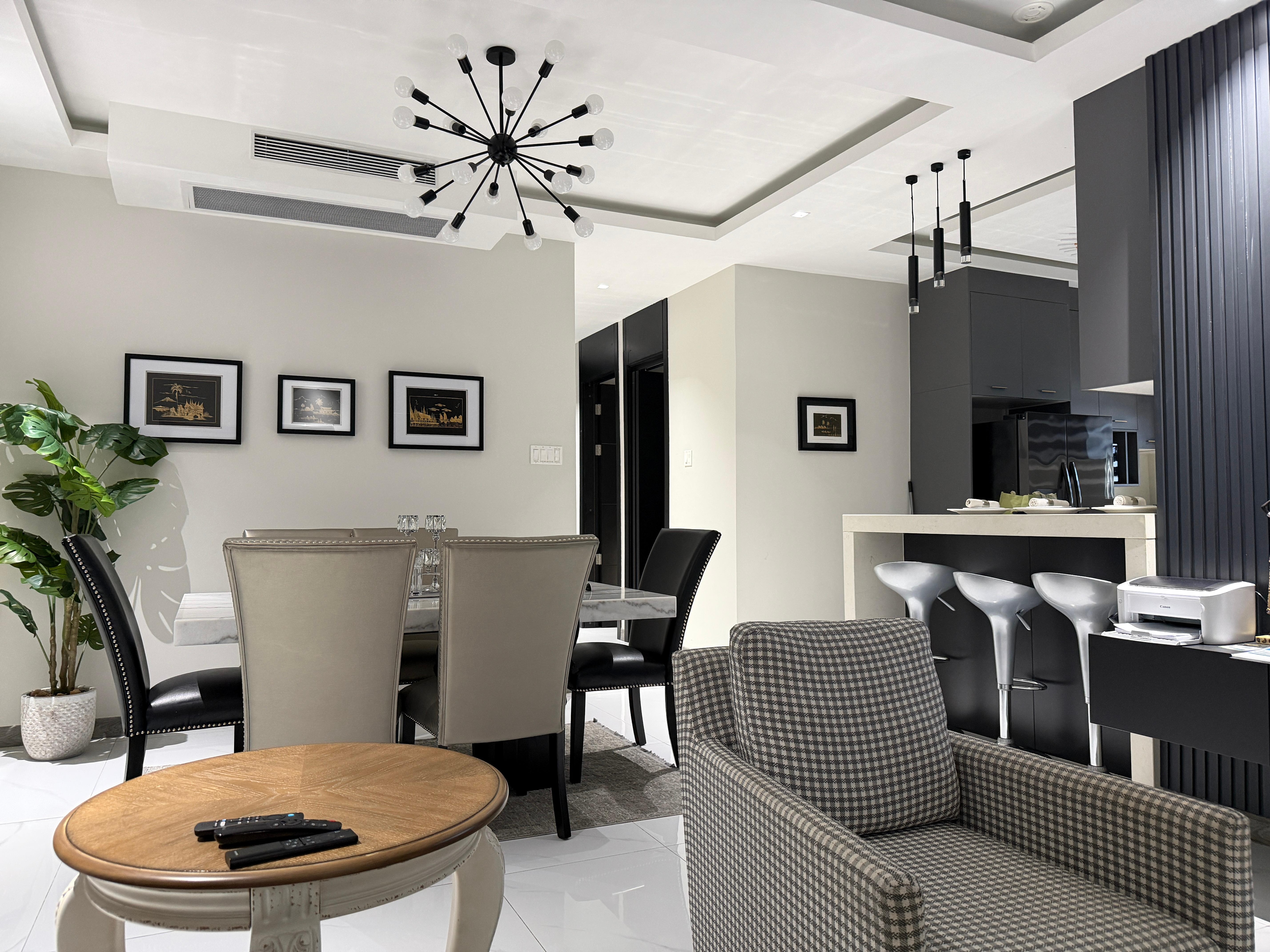 Living and Dining Rooms