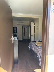 Room was small but functional and comfy