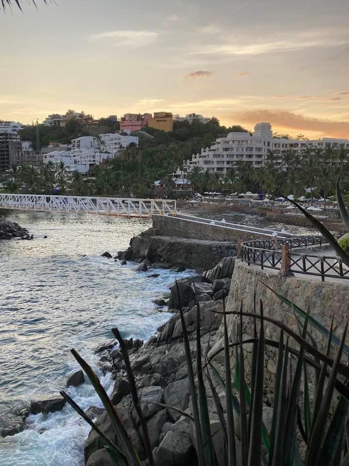 View from the Agave Restaurant.