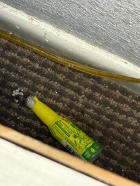 By the bed - this was not ours