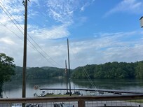 Morning view with coffee