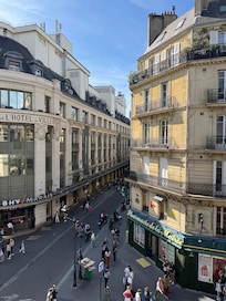 View from dining area