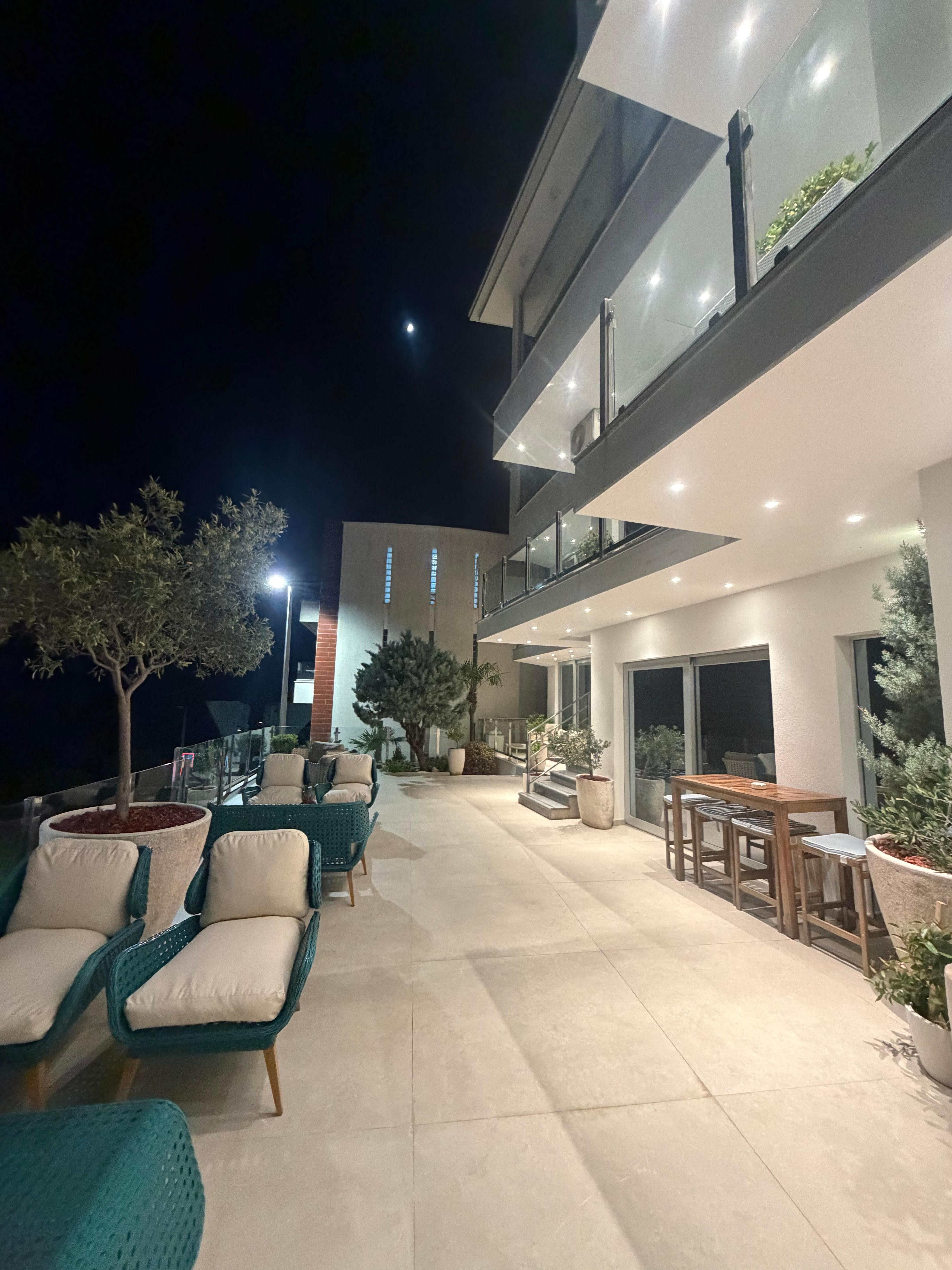 O hotel, super bonito 