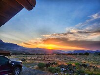 Sunrise from front patio