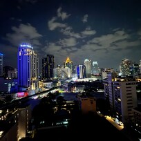 Blick von der Dachterrasse