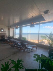 Ocean view from spa