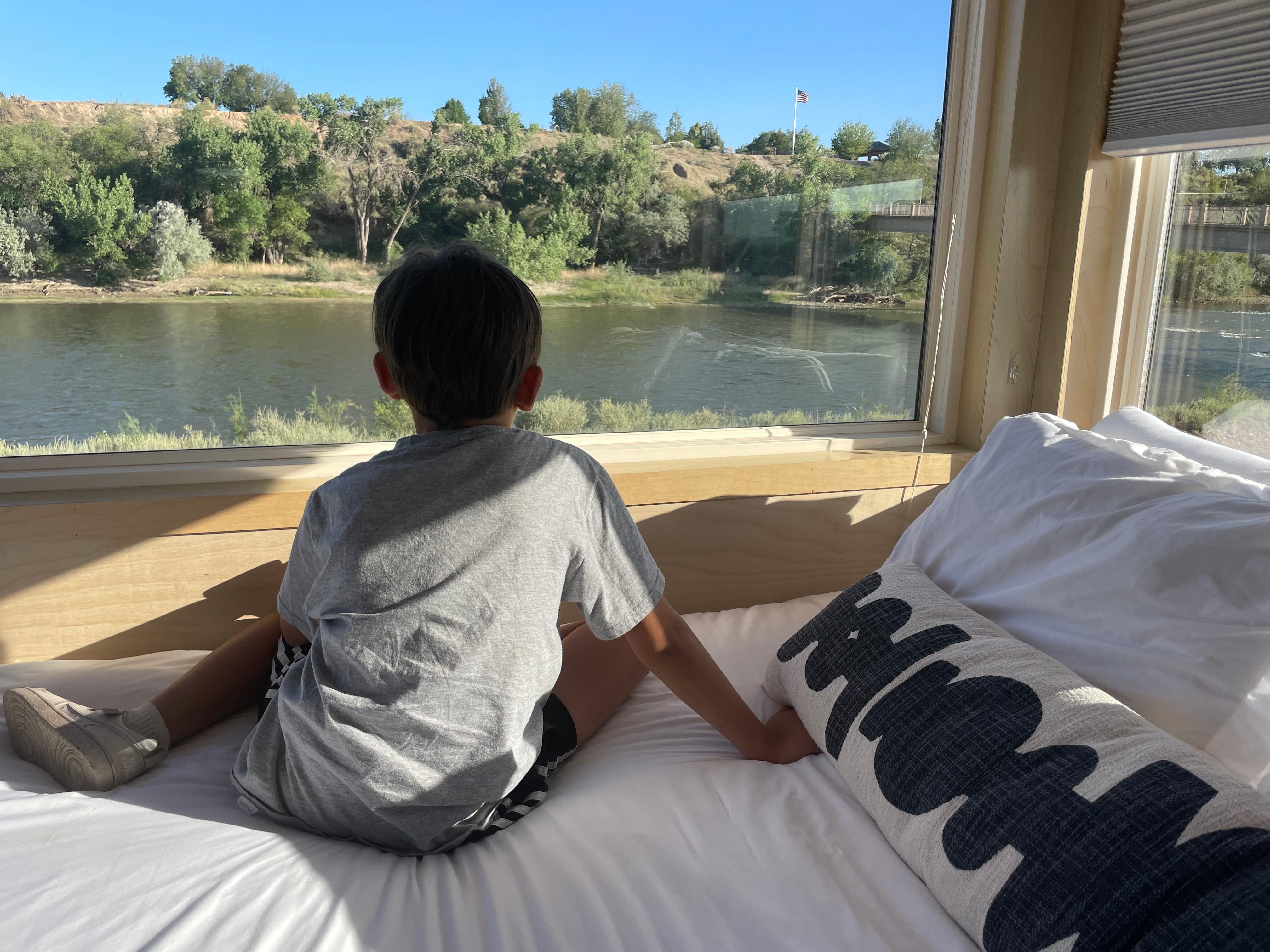 Our grandson thought it was the coolest place ever!