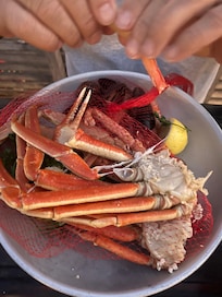 Food at the Gulf Restaurant