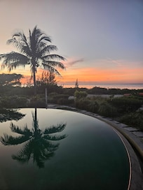 Sunset from the patio