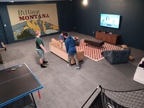 Huge family room, ADA accessible via garage
