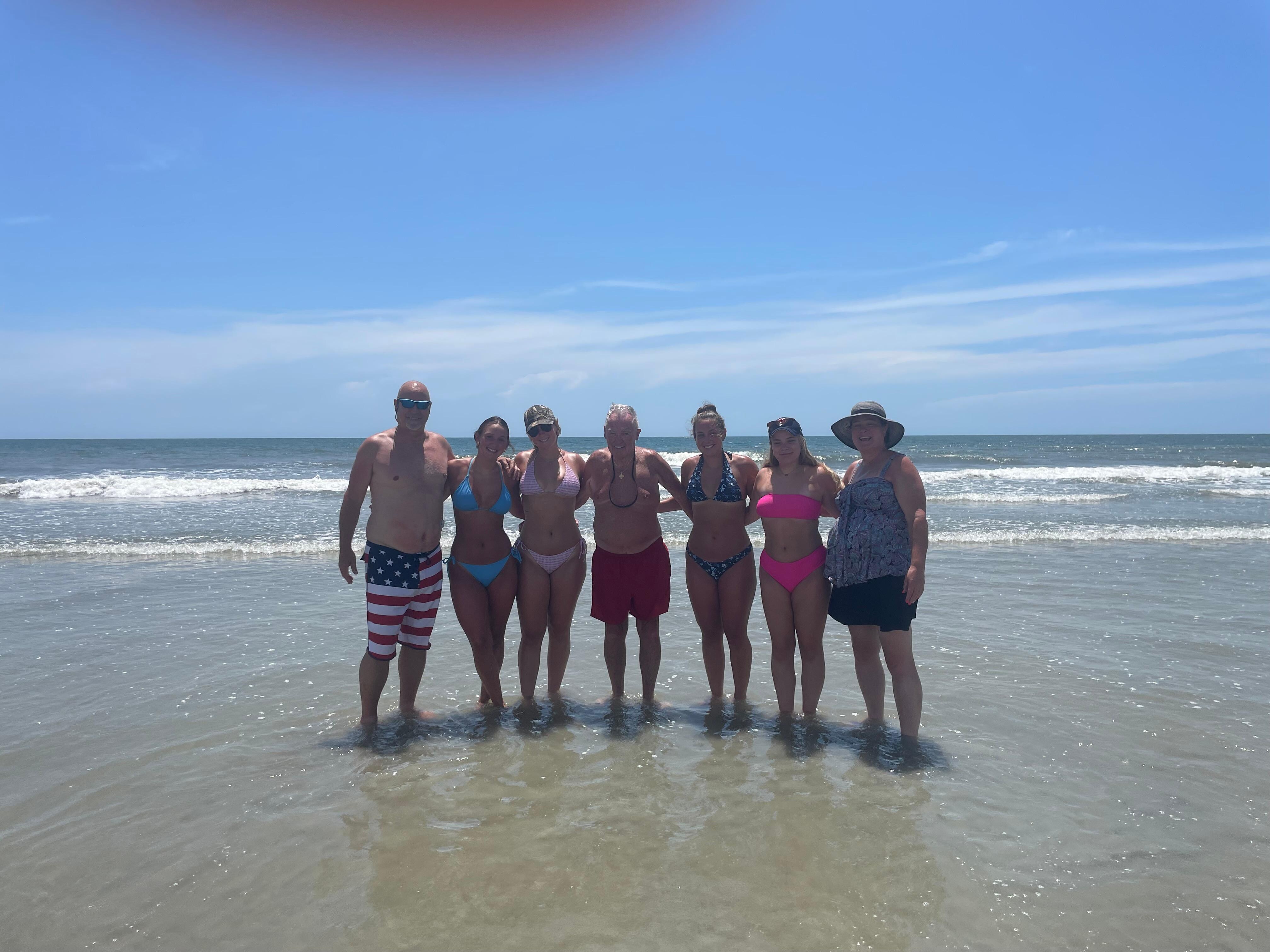 Final beach day for a few of us. Love the beaches at HHI!