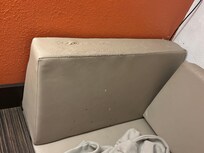 Yep looks like a cat was here