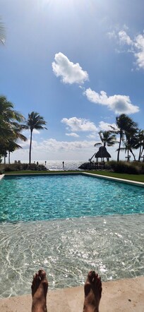 Steps away from the pool and just a few more to the ocean!