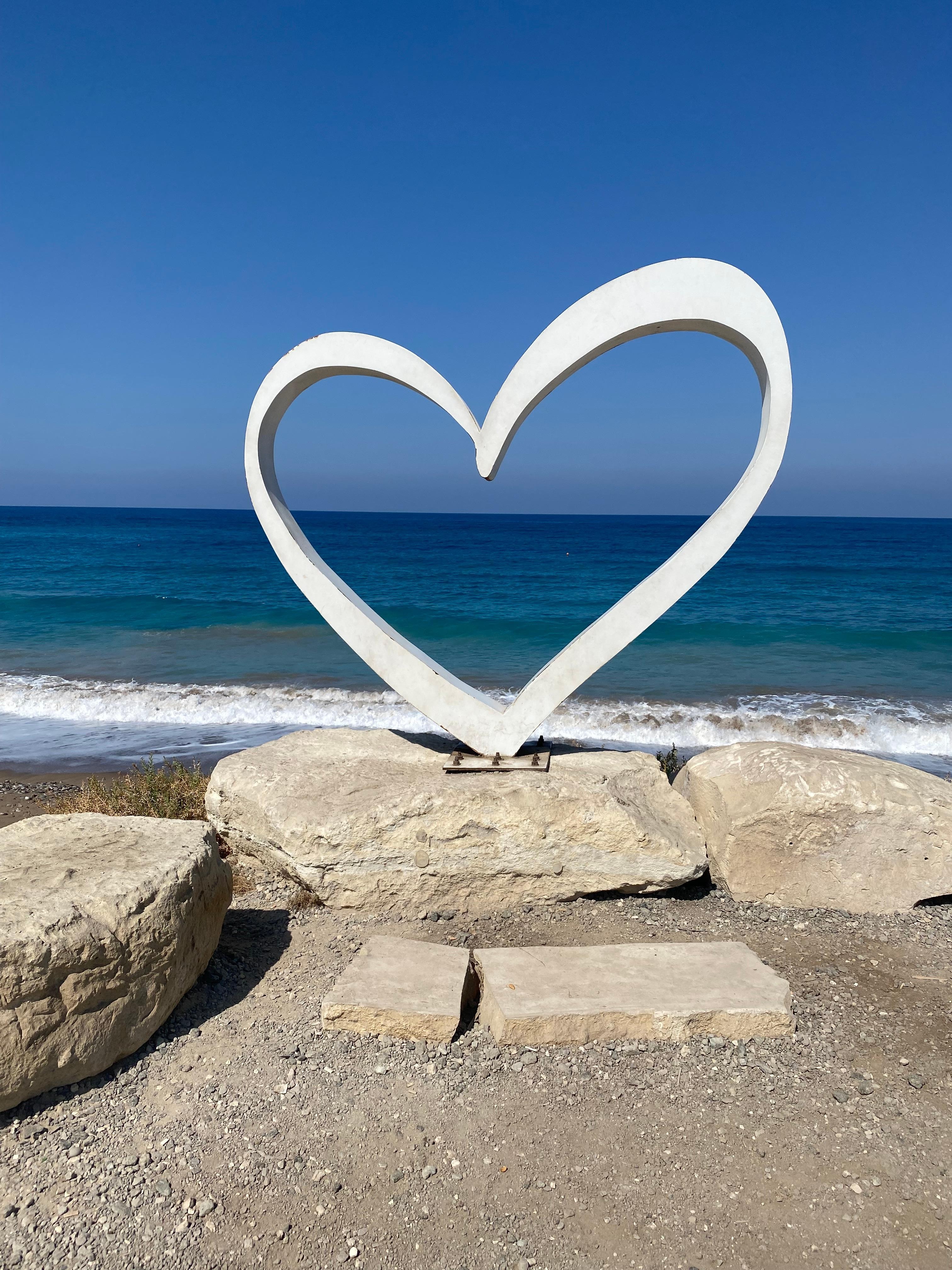 Photo opportunity over looking the med .