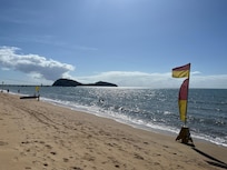 Strand an der Promenade