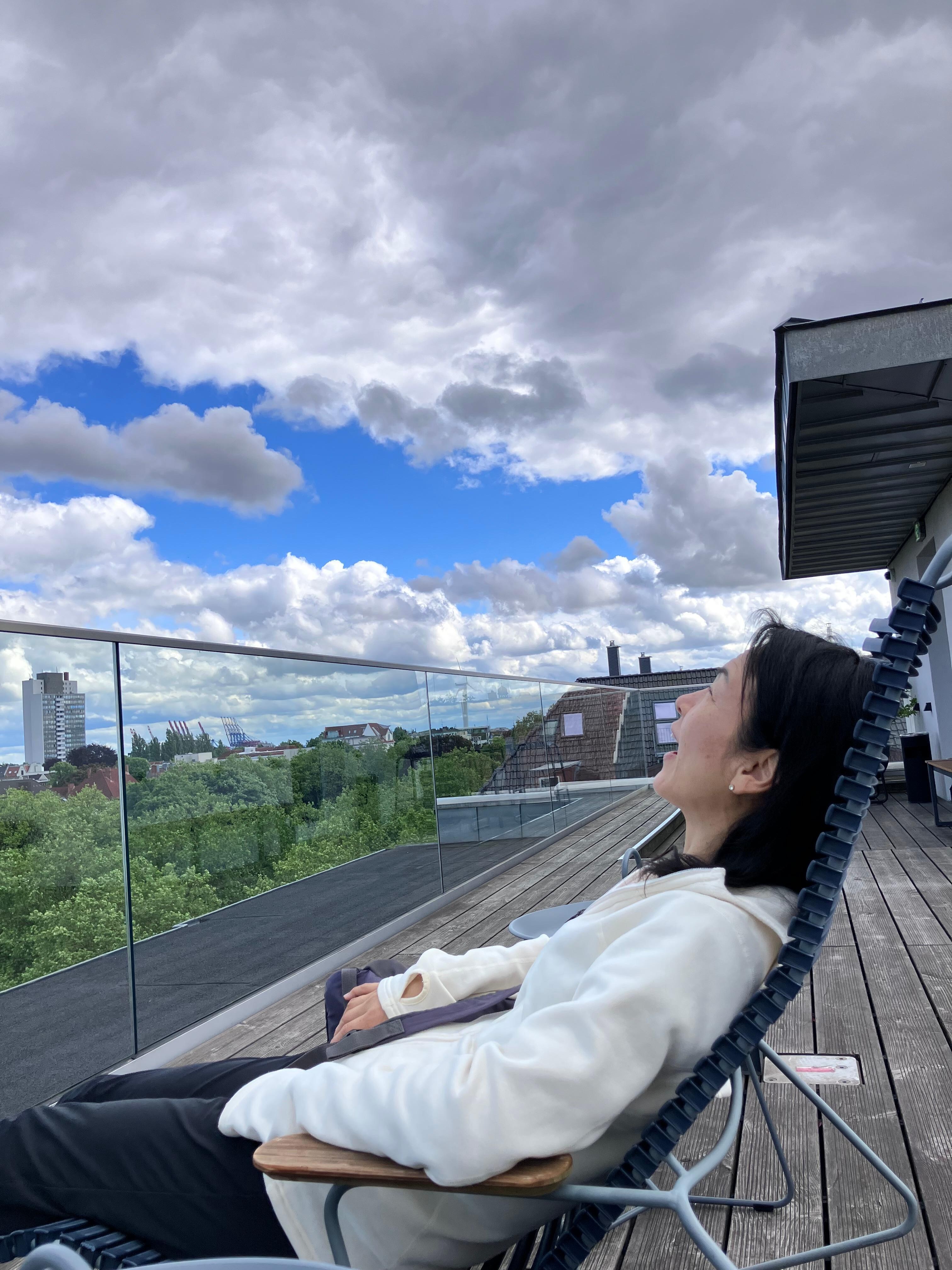 屋上の眺め