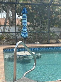 The pool! Perfect!