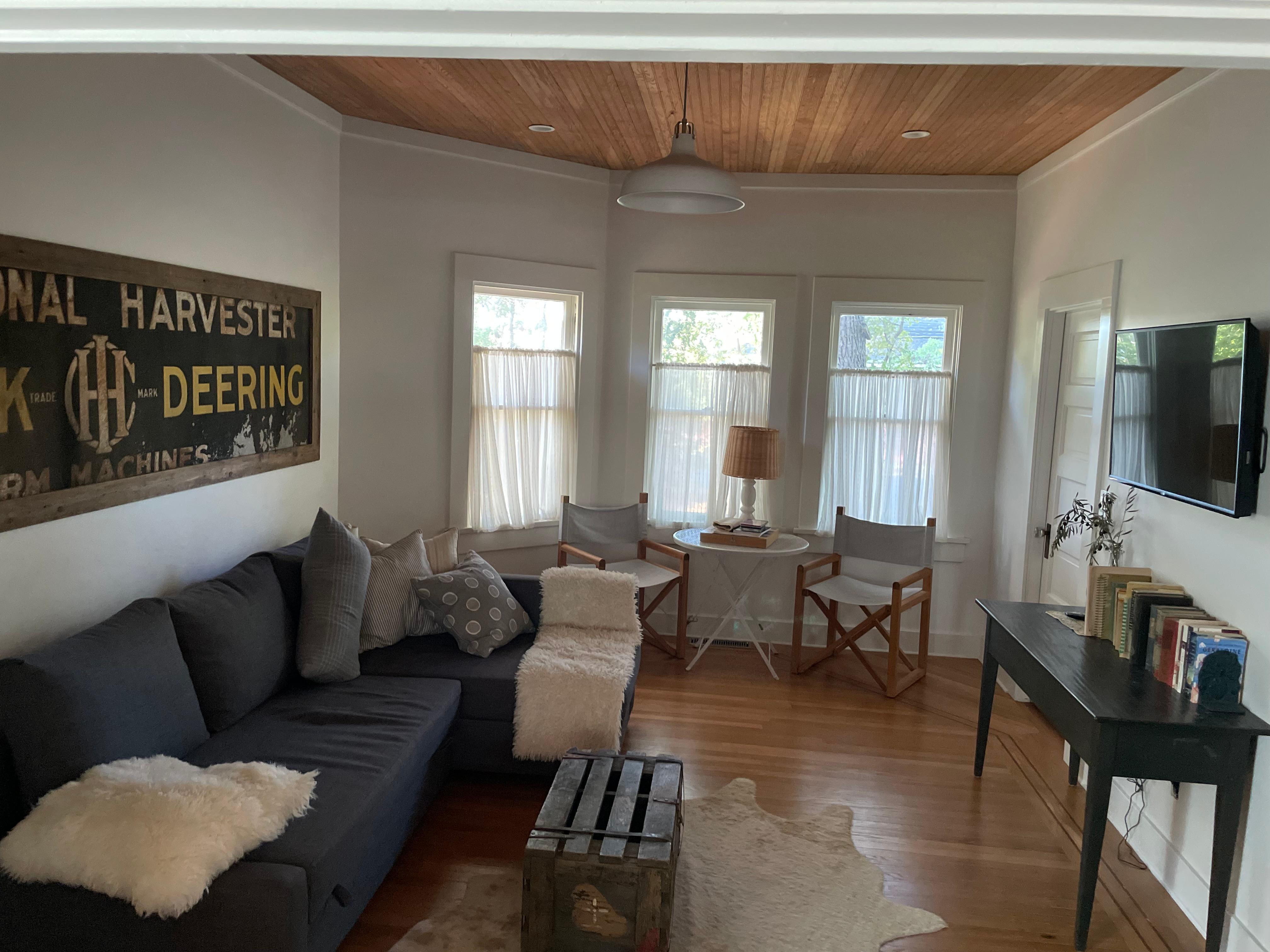 What I assume was once the parlor room.