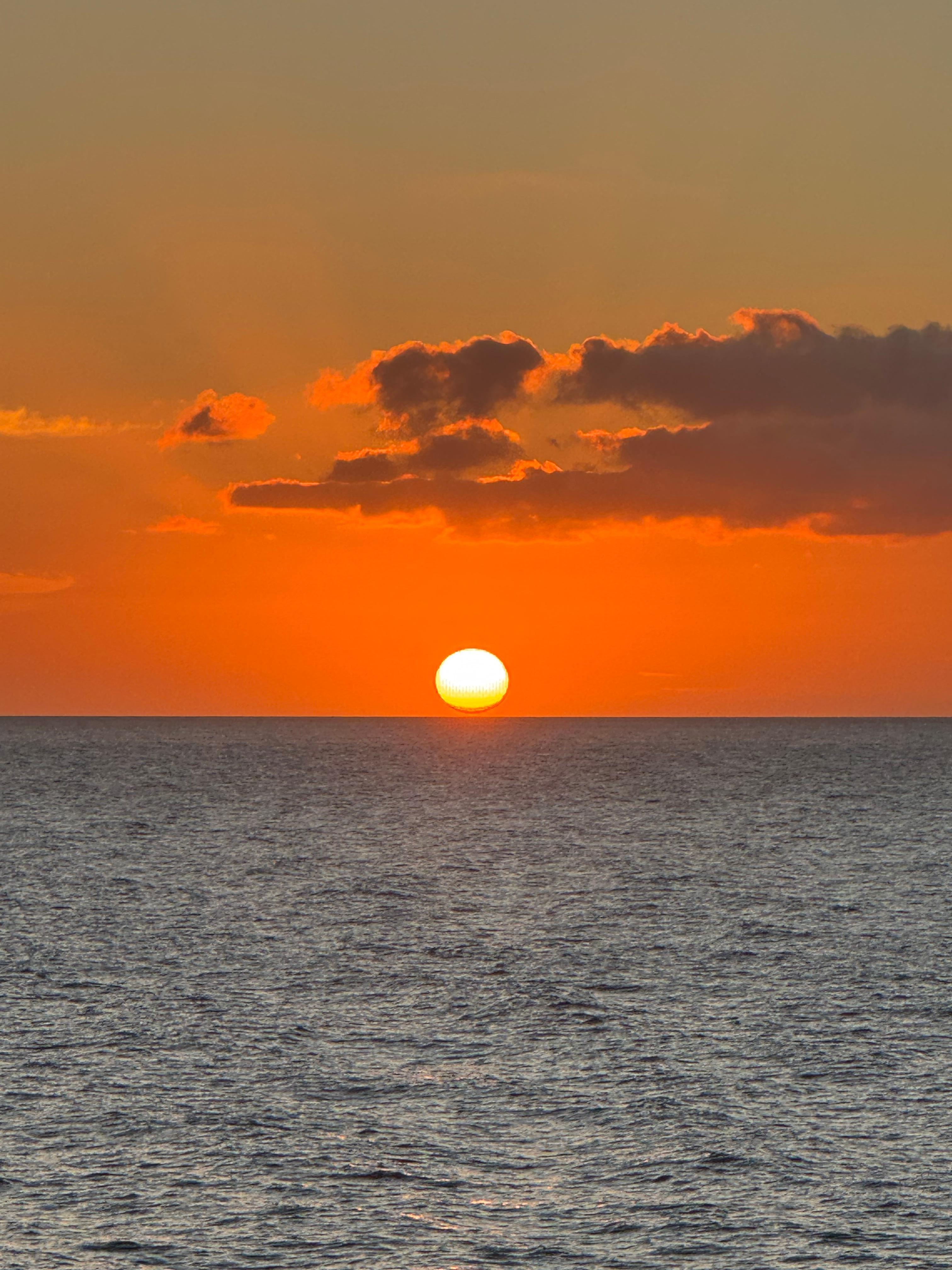 Sunset from the lanai