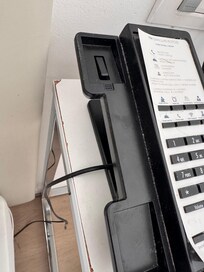 El teléfono con mugre