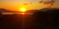 Vu du balcon sur Tivat