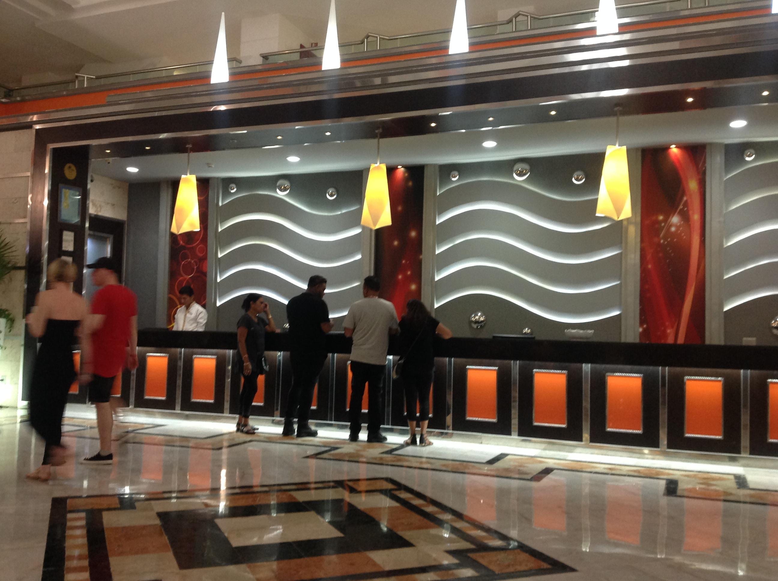Lobby bar area