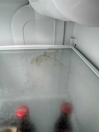 Dirty refrigerator