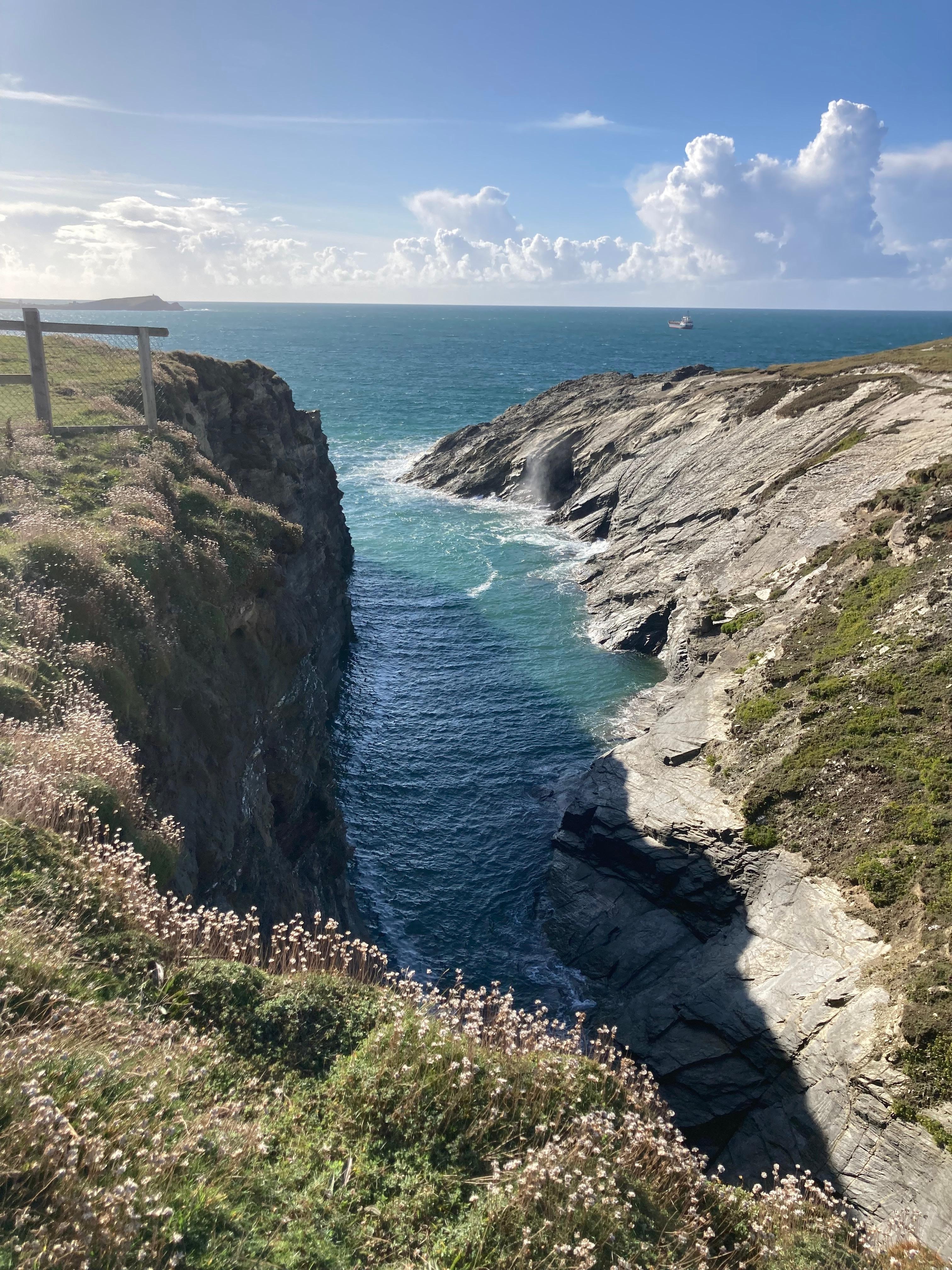 View from Porth Island 