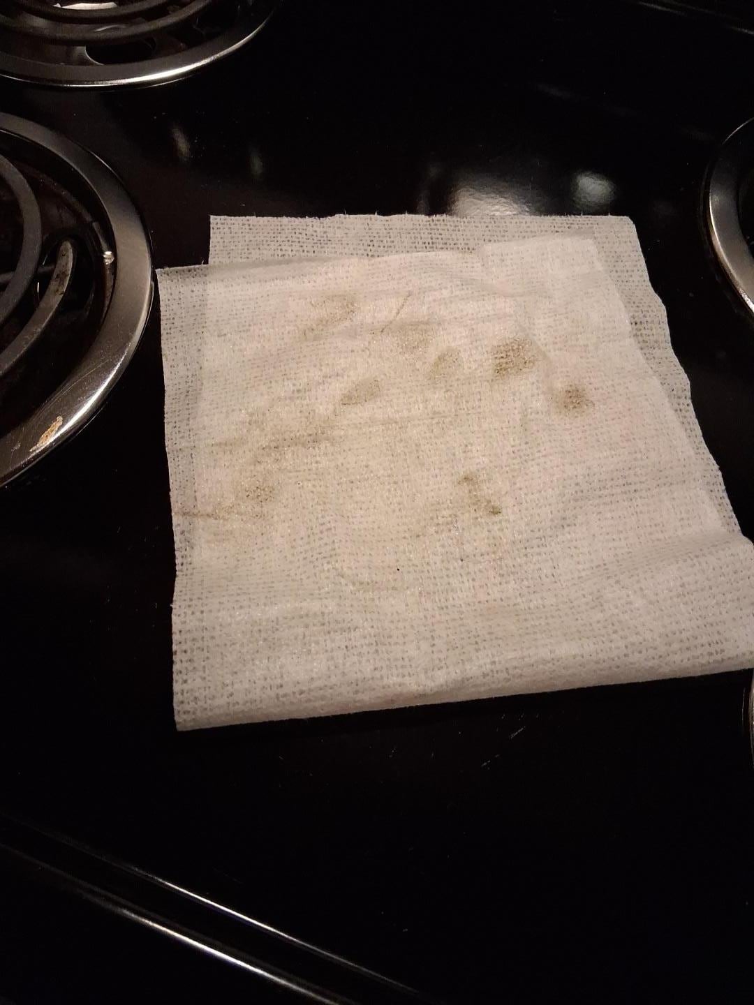 From kitchen counter.