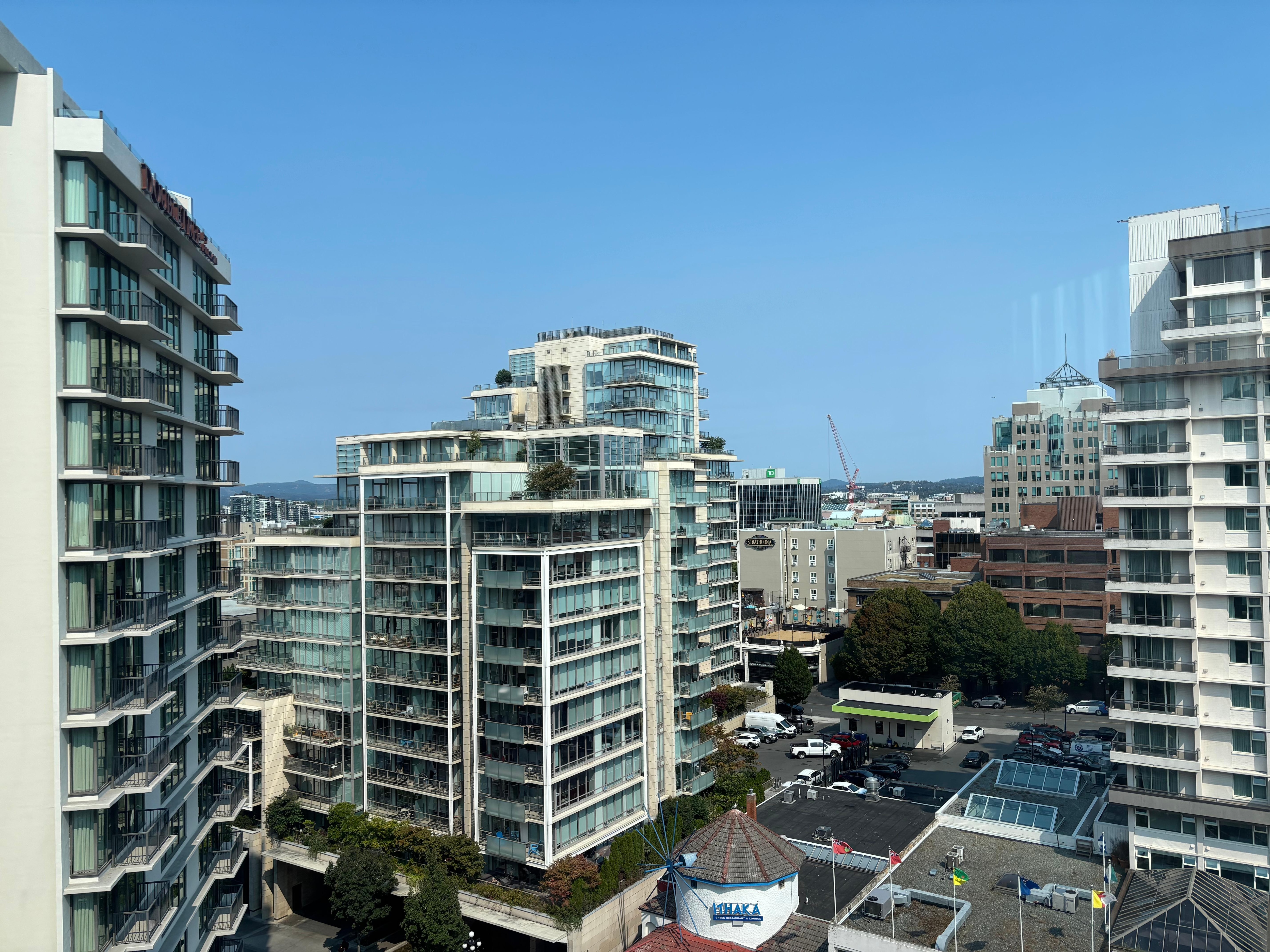 View from the 14th floor. 