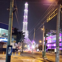 Looks like a mini Eiffel tower.