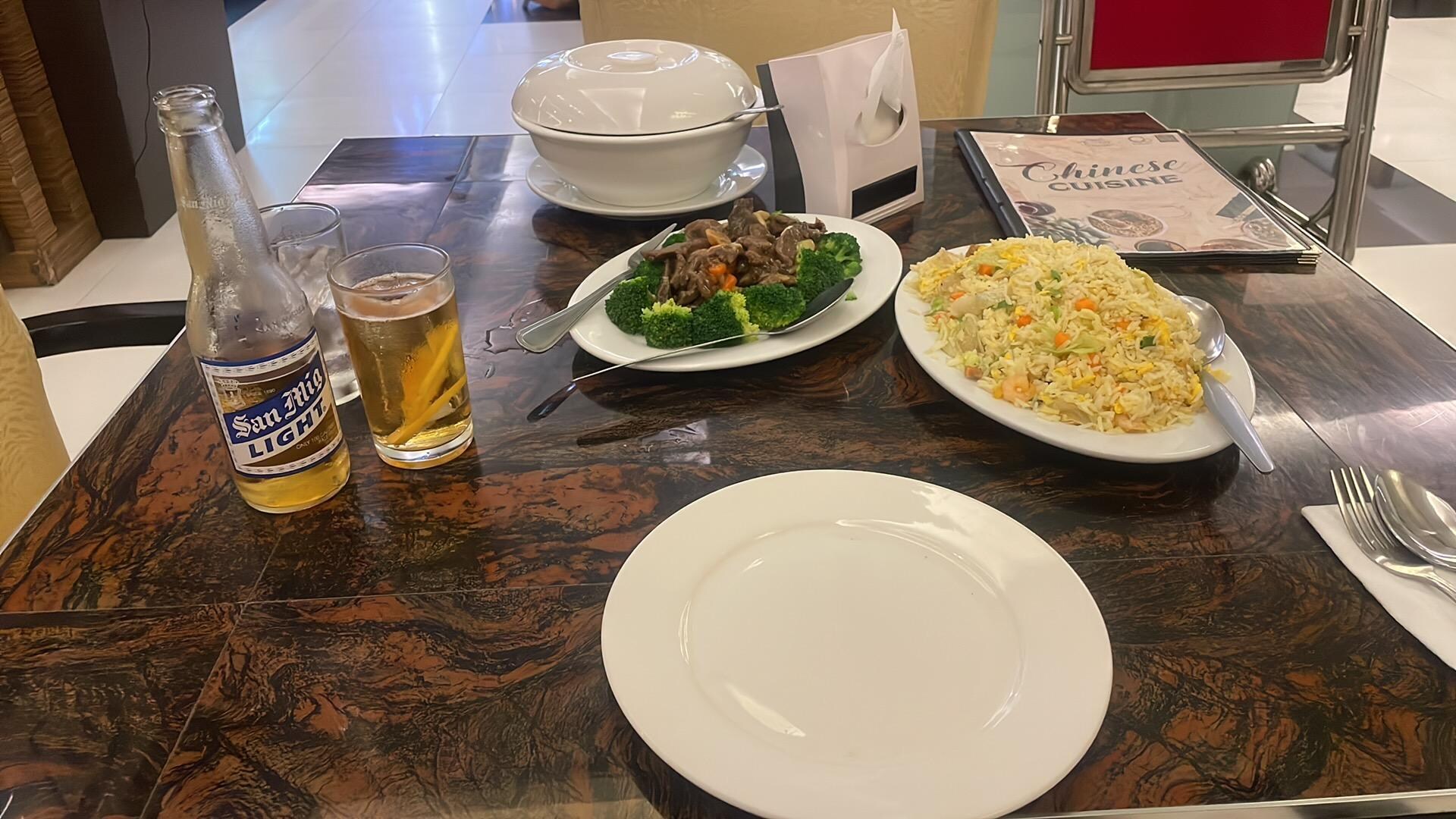 Hotel food