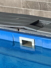 Multiple areas around the pool like this.