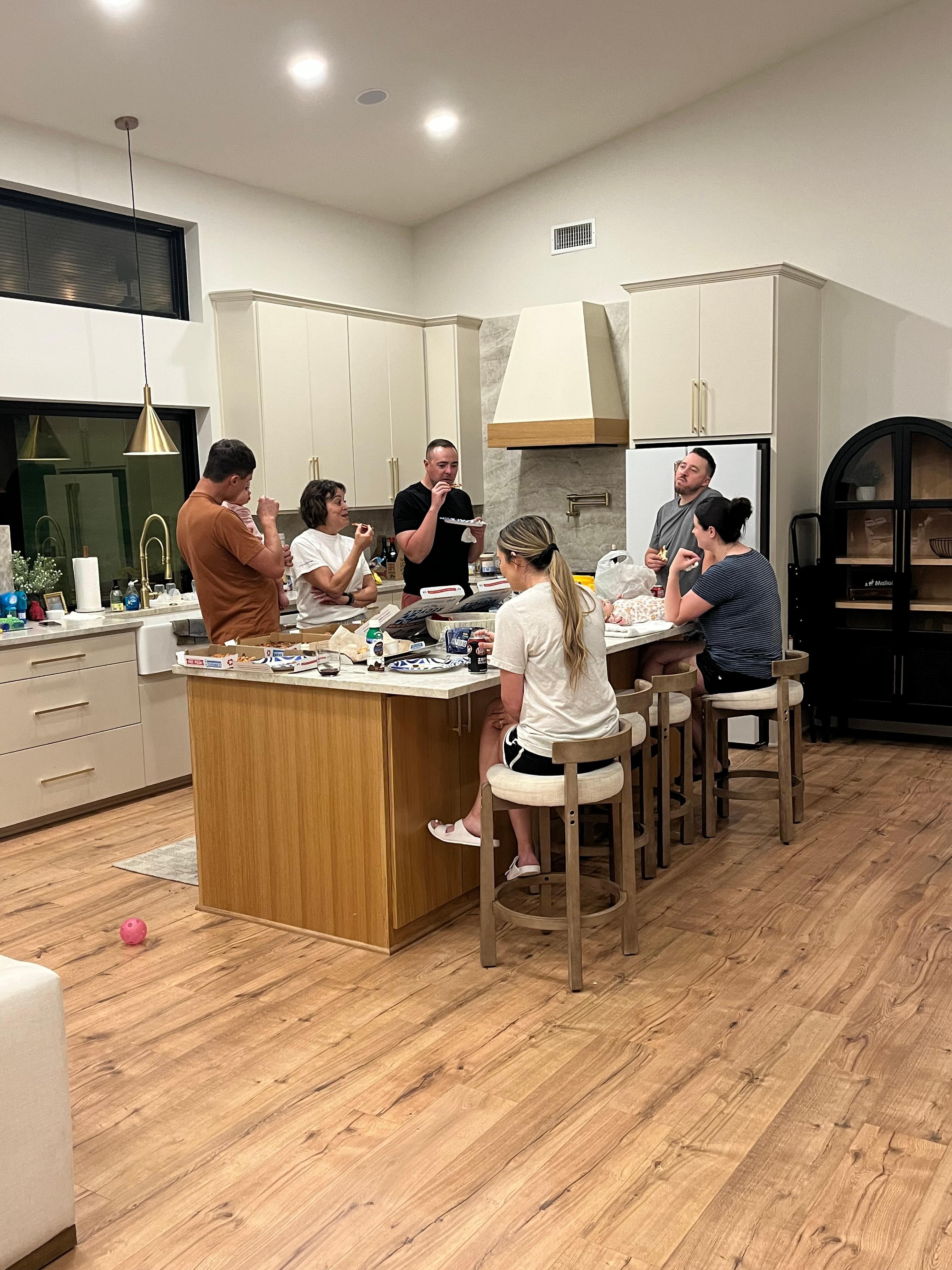 Large family gathering space