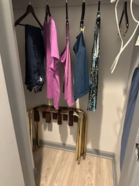 Closet with safe