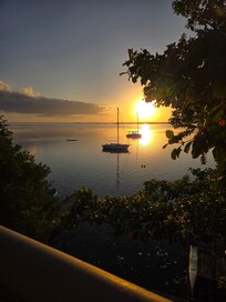 Très beau lever et coucher de soleil