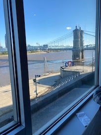 Our view at breakfast.