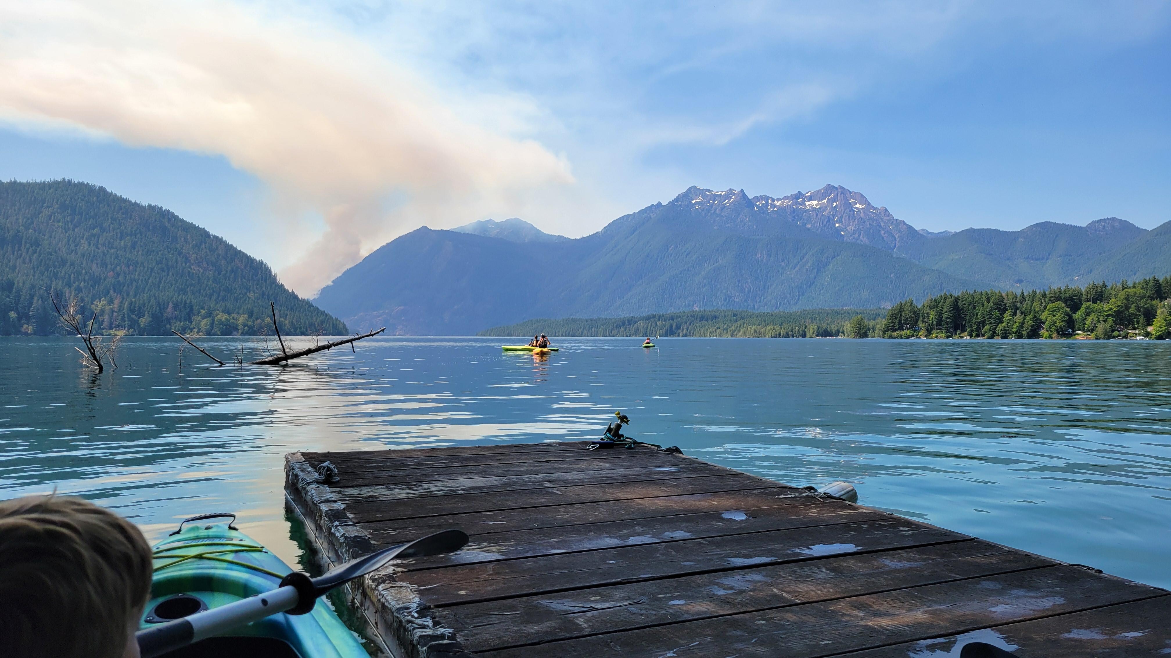 Leaving the dock on an adventure! 