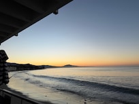 Morning views to the left.