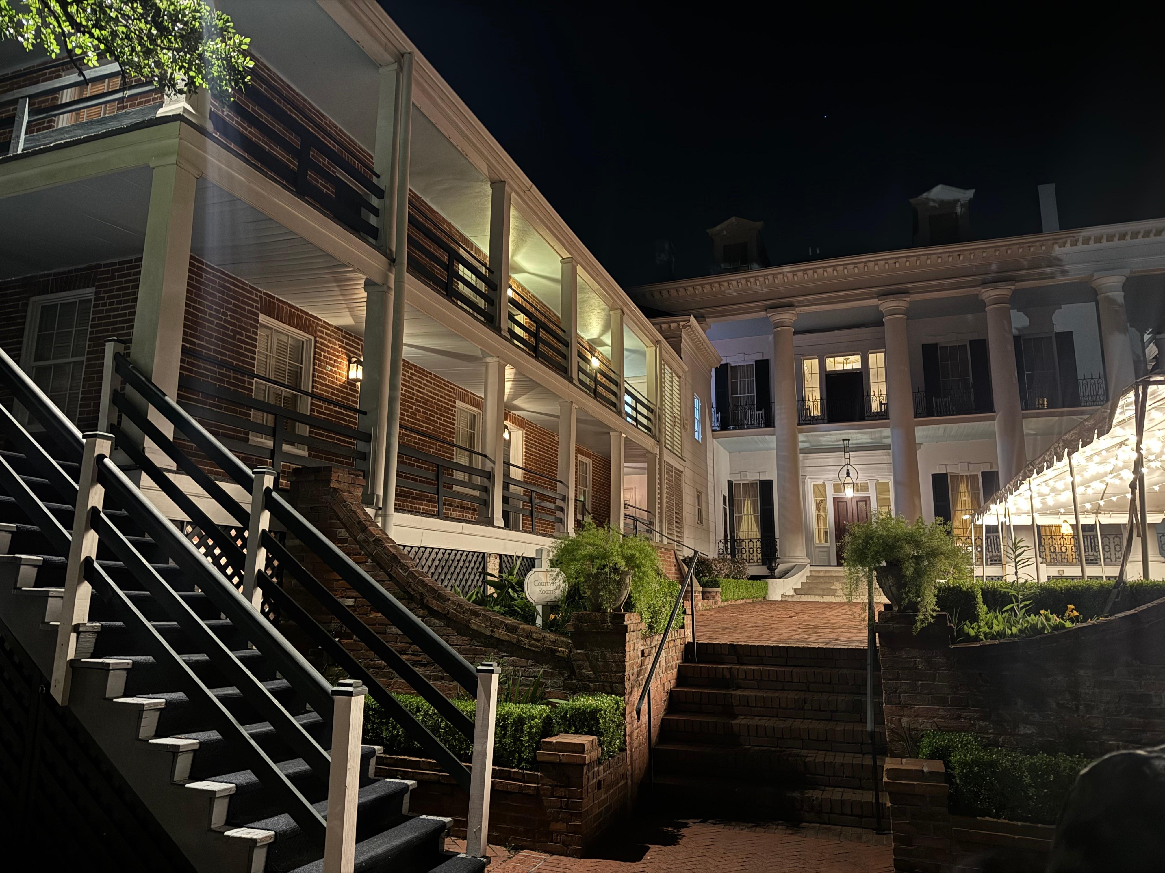 The building next of the house