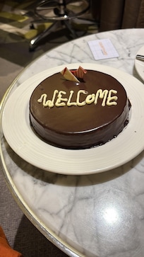 Welcome cake