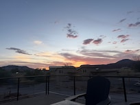 Sunset View from Roof Deck