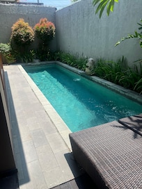 Our private pool
