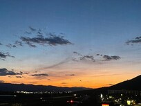 We had a beautiful view