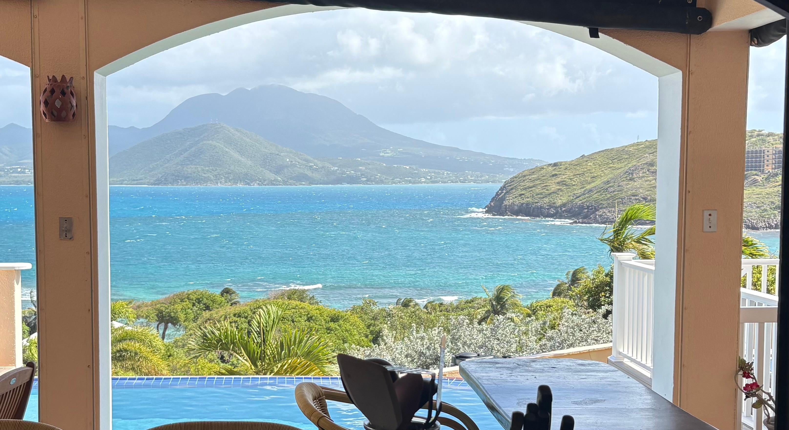 View from the kitchen window.