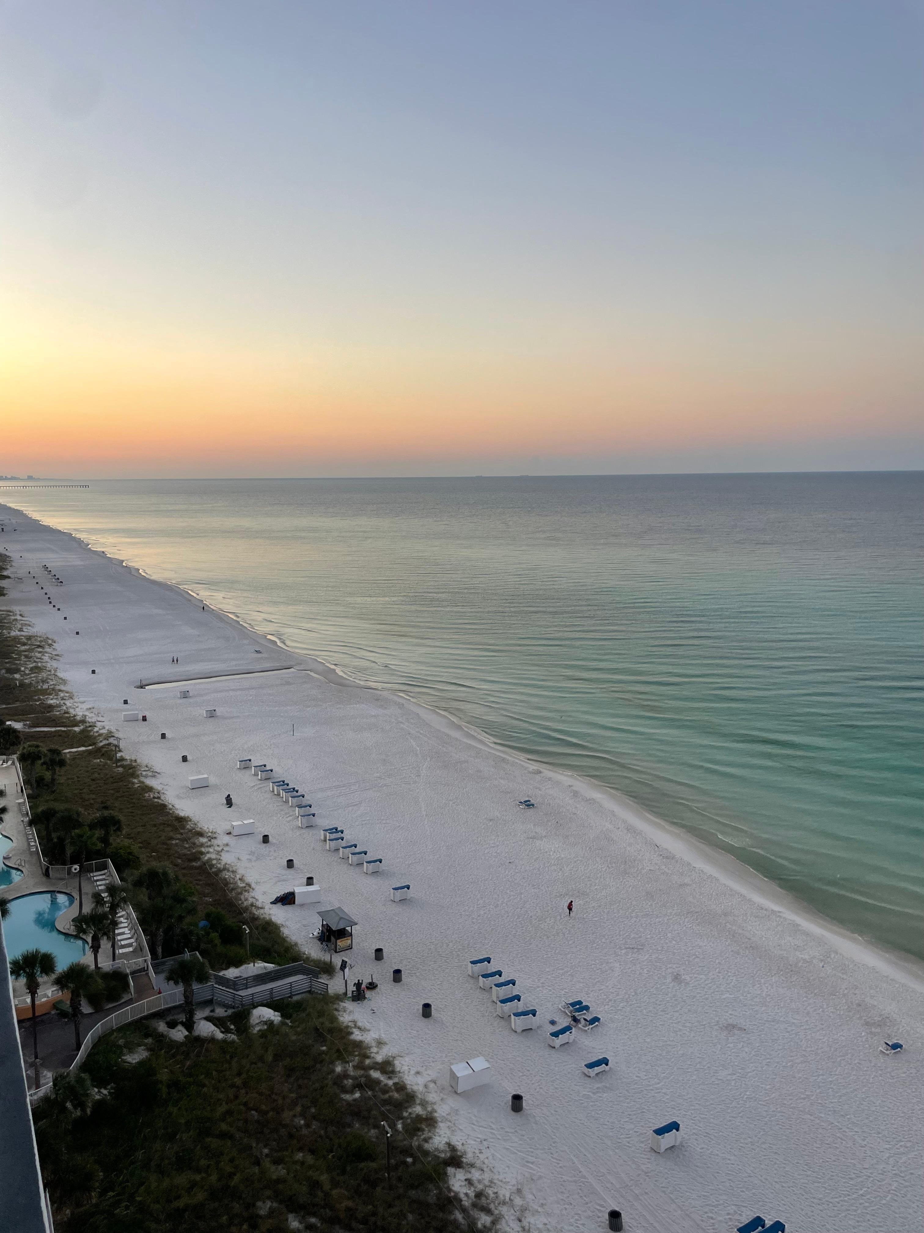 View from the balcony 